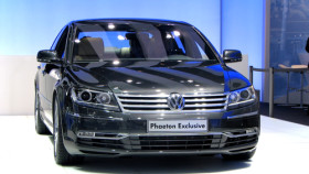 Der VW Phaeton beim Internationalen Autosalon Moskau 2010